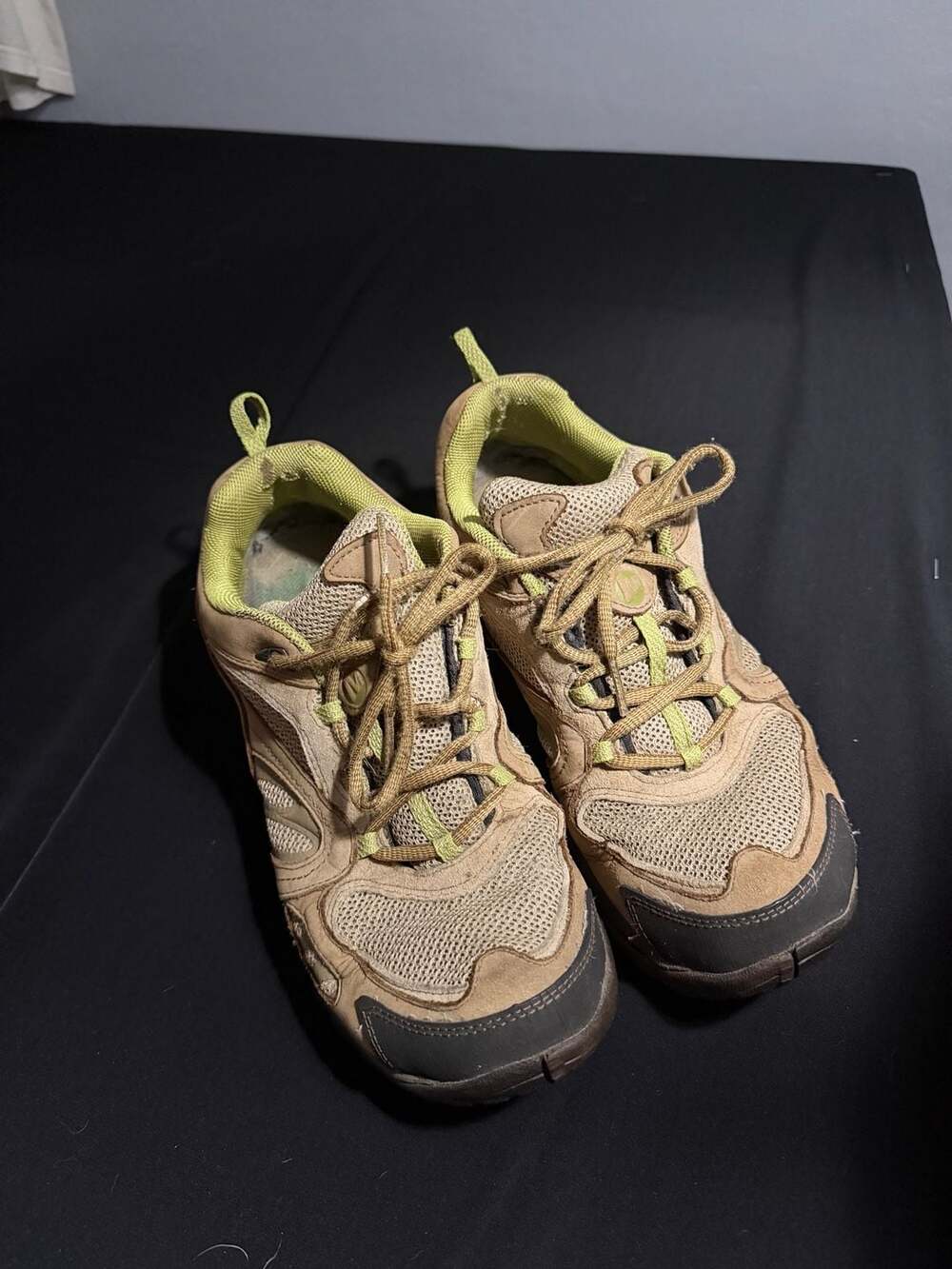 Merrell Kangaroo Azura Hiking Shoes Women's Size 9.5 Brown Mesh Nubuck